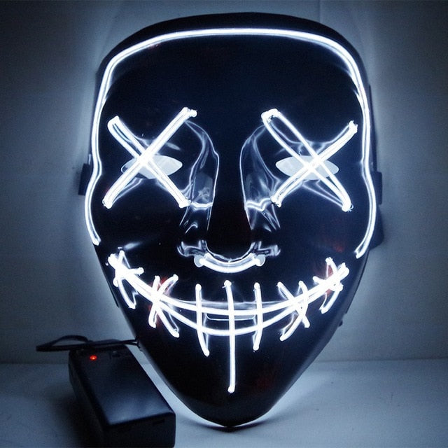 Led Halloween Party Masque