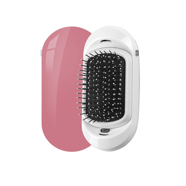 Portable Electric Ionic Hairbrush